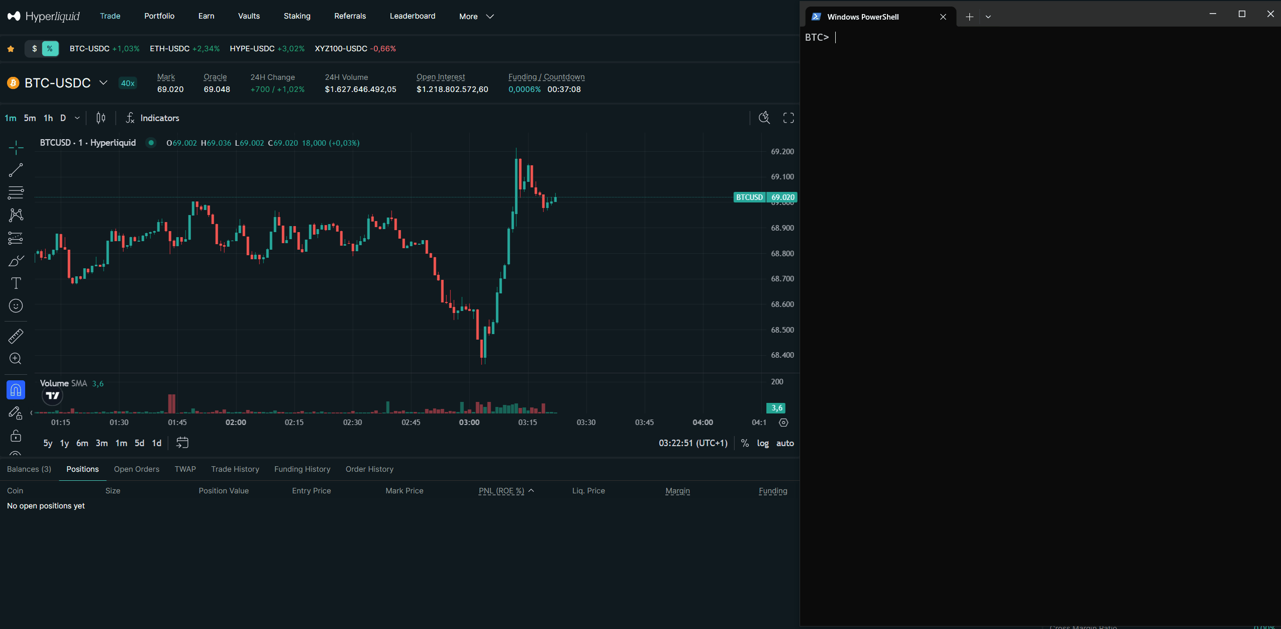 Command chaining demo
